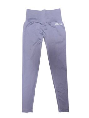 Darc Sport Wolves Forever Purple Butt Scrunch Leggings Size: Medium NWOT